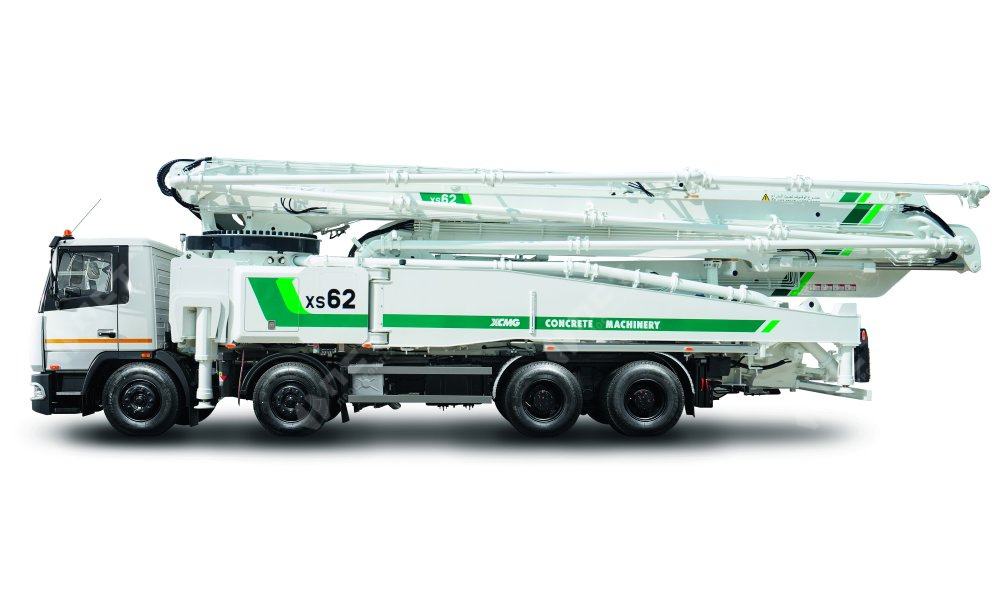 Автобетононасос XCMG XS62 на шасси VOLAT высота 62 метра